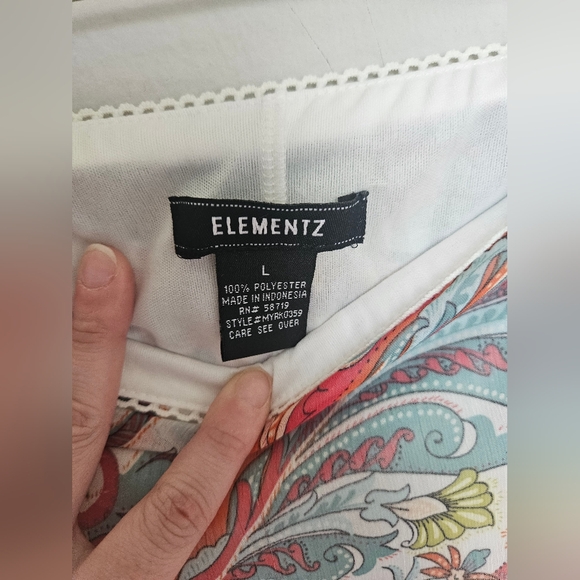 Elementz Paisley skirt - Picture 3 of 4